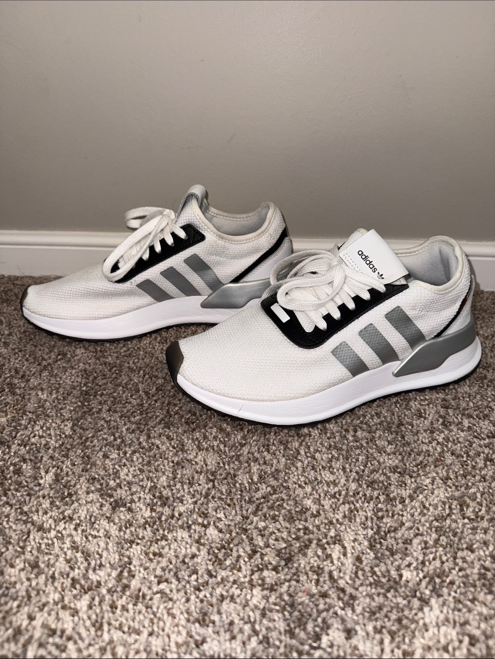 Adidas X_PLR White Silver Black Sneakers Women’s 7